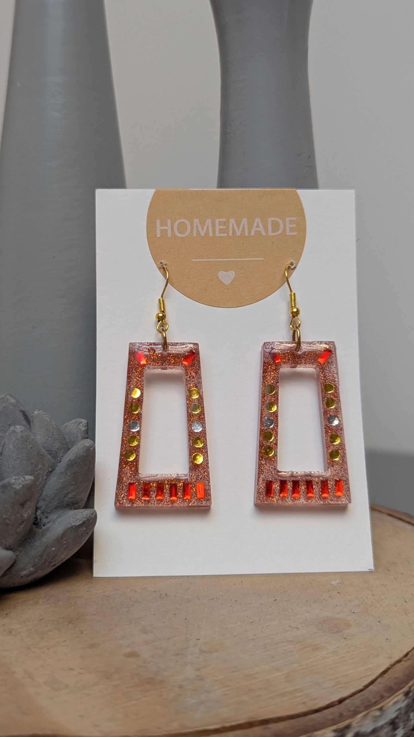 Retro Glow – Boucles d’oreilles 70’s revisitées