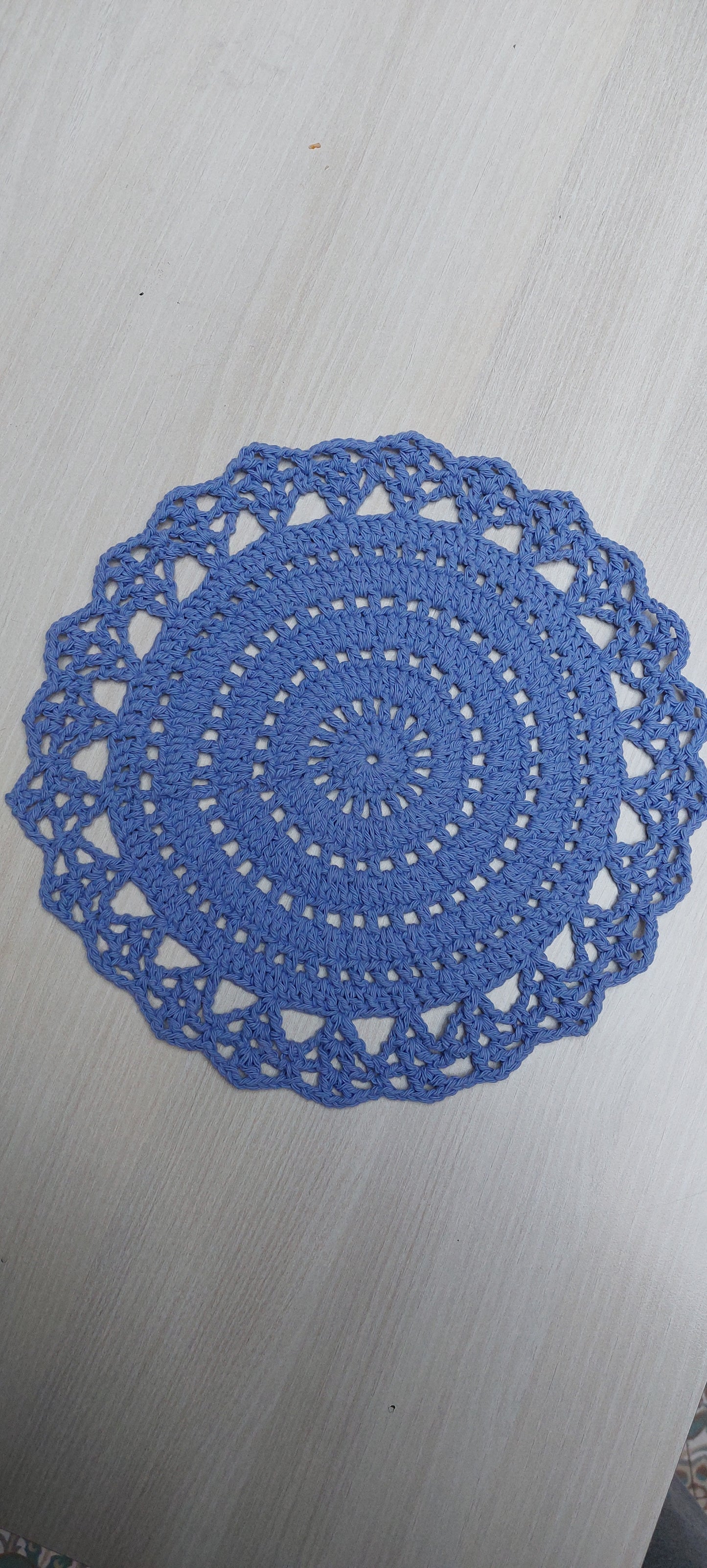 Set de Table au crochet 28cm coton