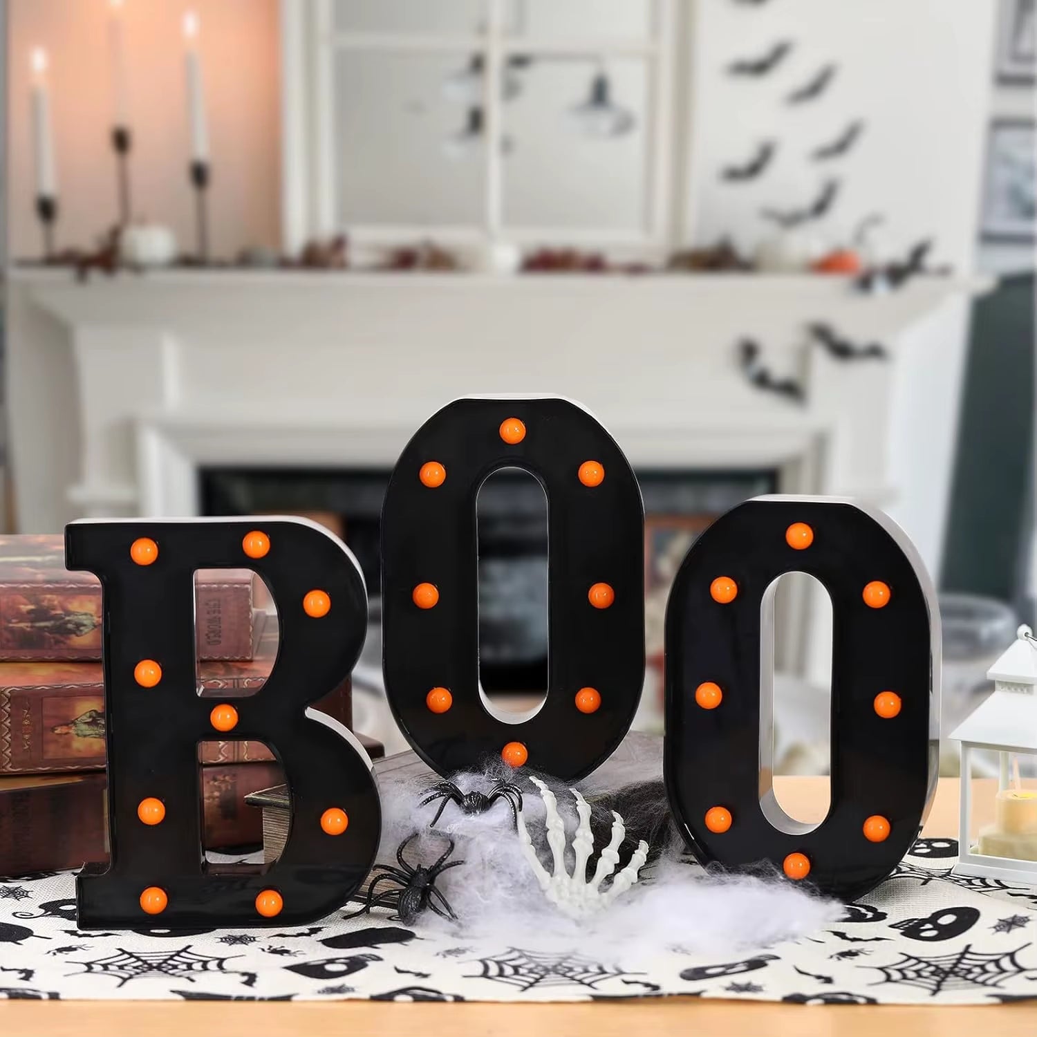  "BOO" LED, Décoration d'Halloween 