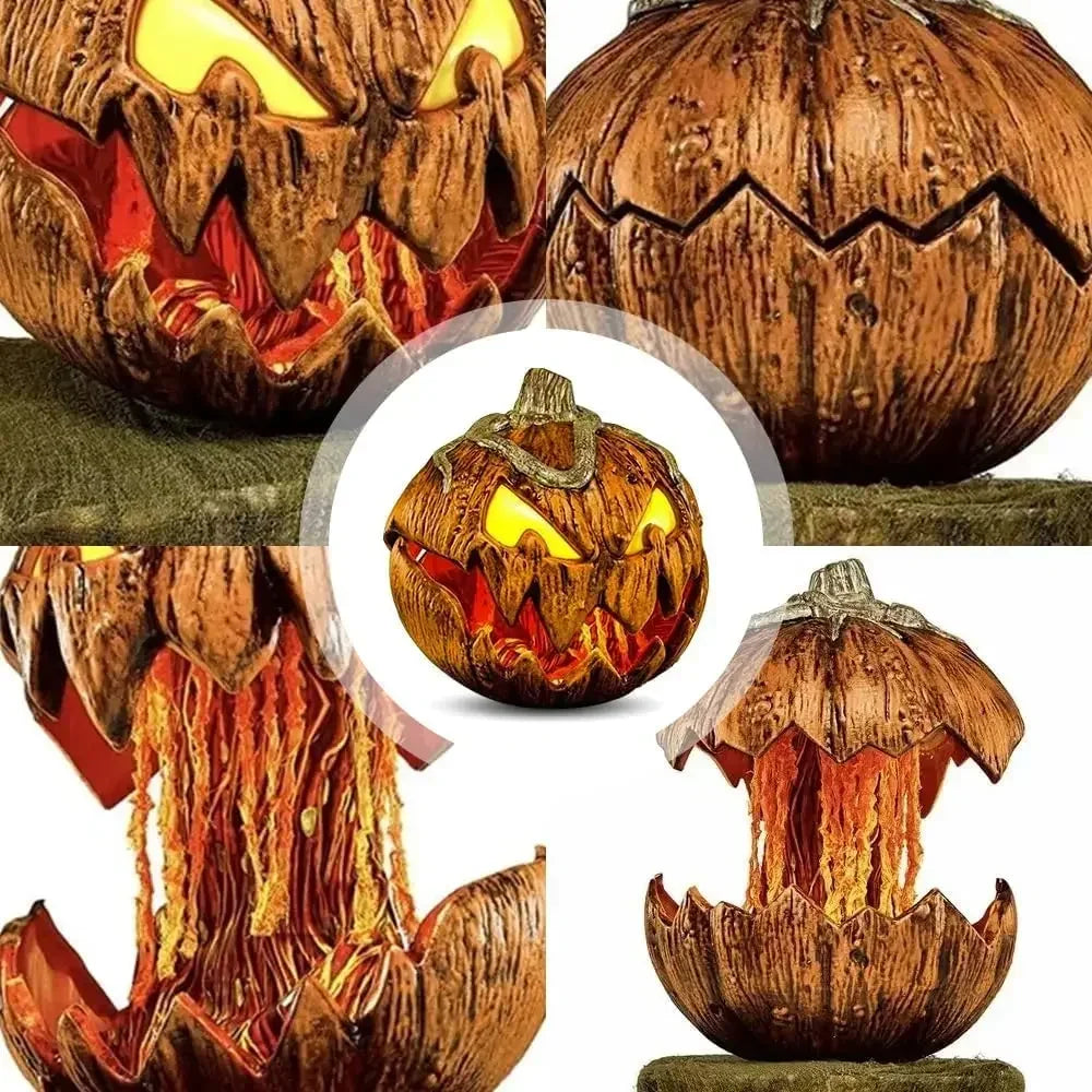 Citrouille animée d'Halloween