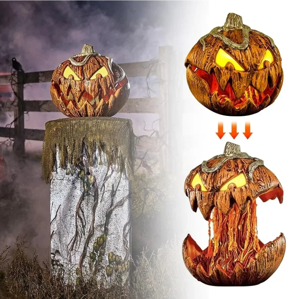 Citrouille animée d'Halloween