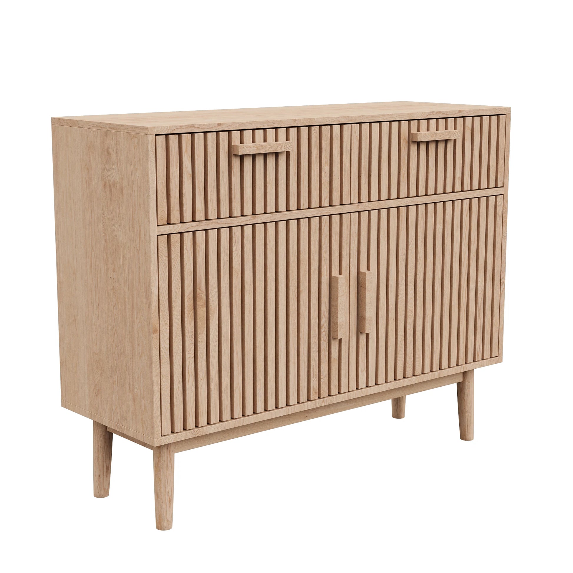 Meuble de rangment en bois avec 2 tiroirs et 2 portes