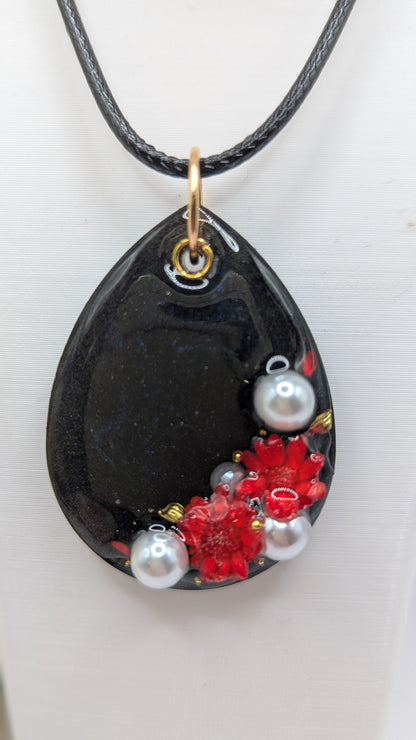 Pendentif Midnight Bloom