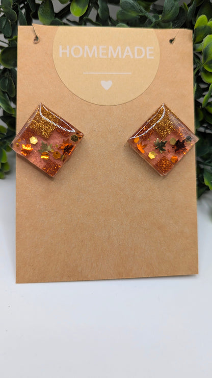 Boucles d’oreilles Éclats d’automne