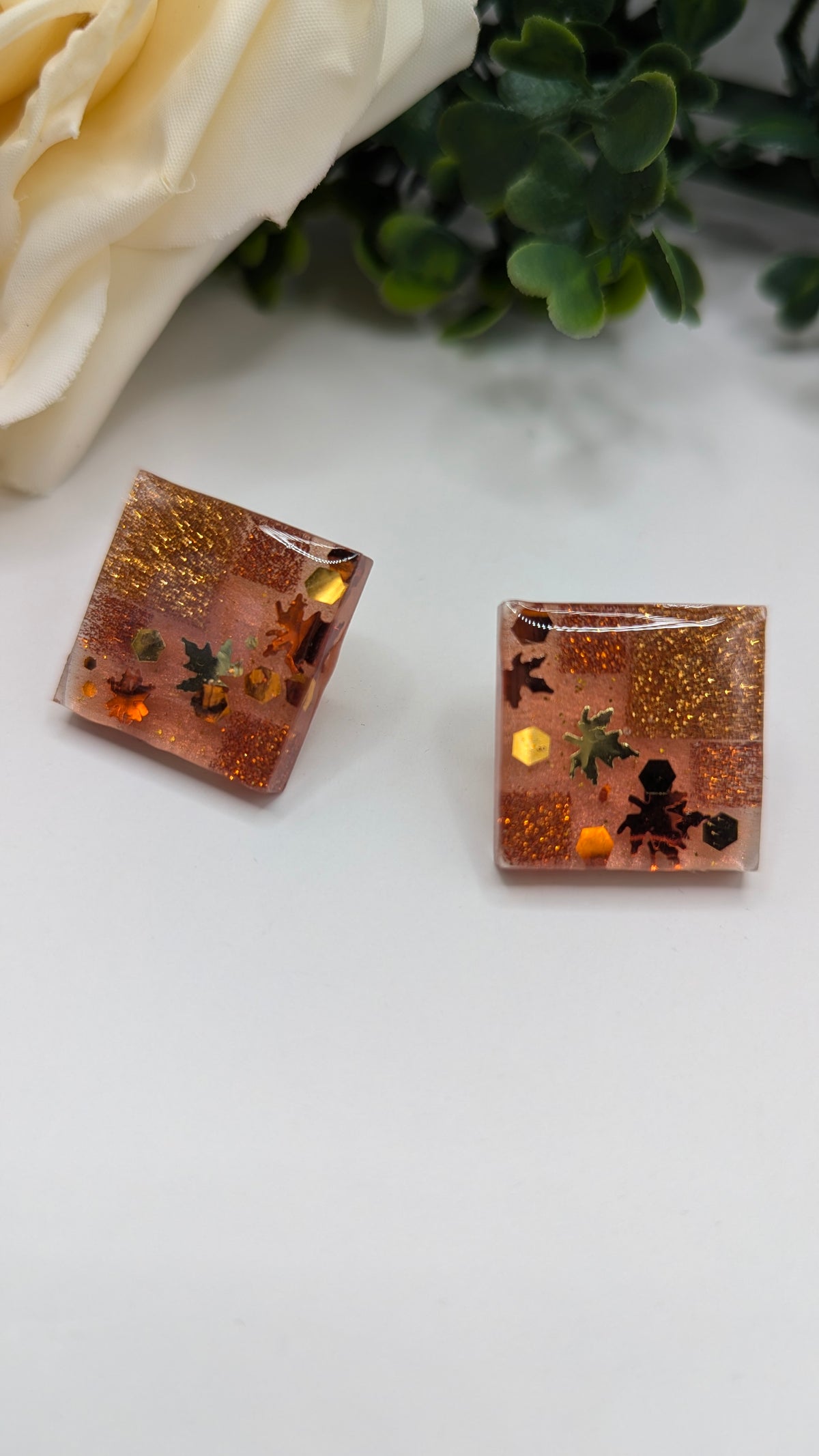 Boucles d’oreilles Éclats d’automne