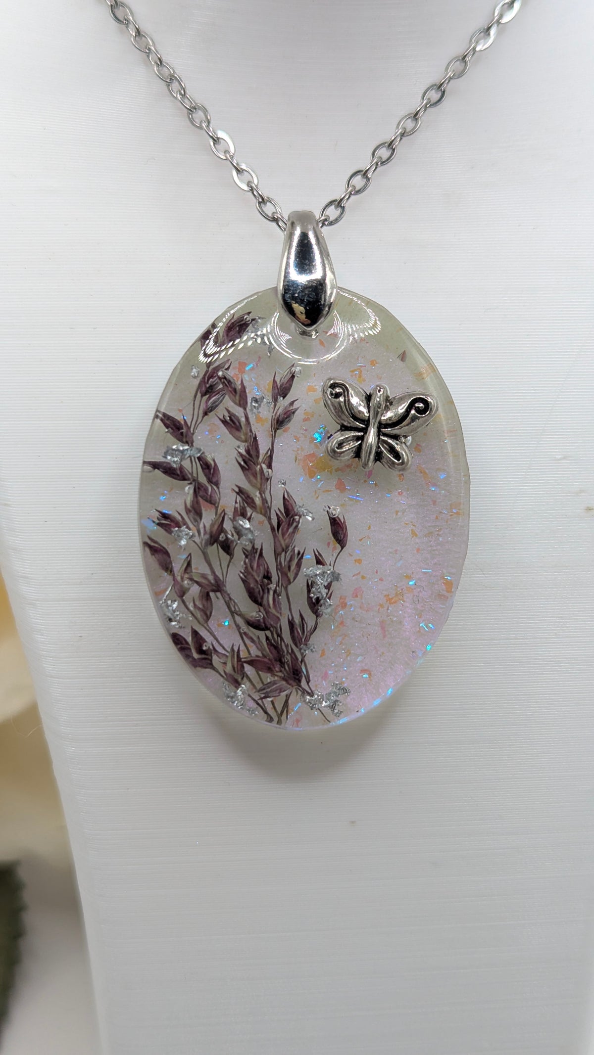 Collier éclat de papillon