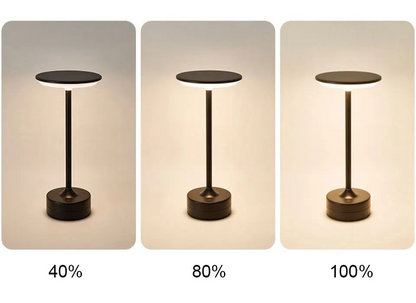 LED Table Lamp Touch Sensor Night Light USB Rechargeable Portable Bedroom Night Light Wireless Reading Lamp Restaurant Hotel Bar