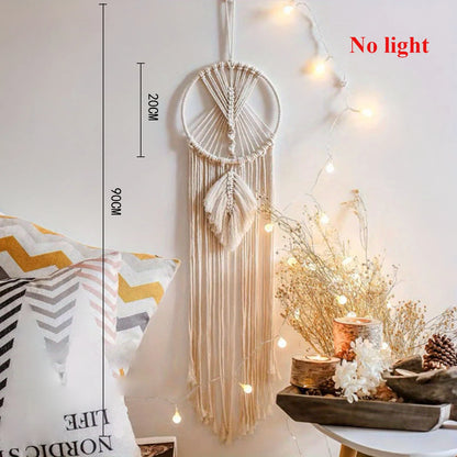 Macrame Dream Catcher Nordic Wall Tapestry Ramadan Decoration Home Eid Mubrack Room Decoration Bohemian Children'S Nursery