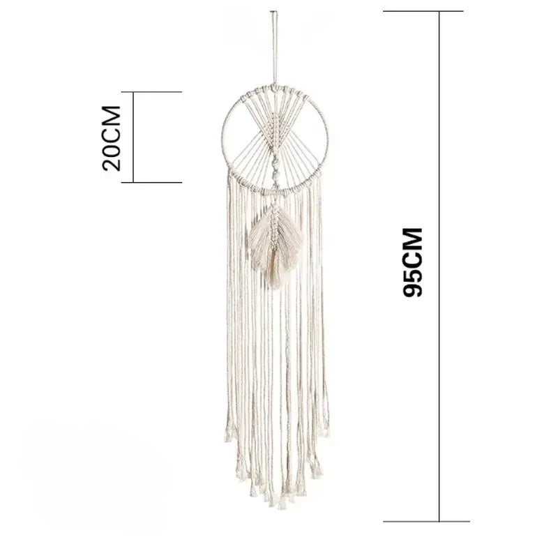 Macrame Dream Catcher Nordic Wall Tapestry Ramadan Decoration Home Eid Mubrack Room Decoration Bohemian Children'S Nursery