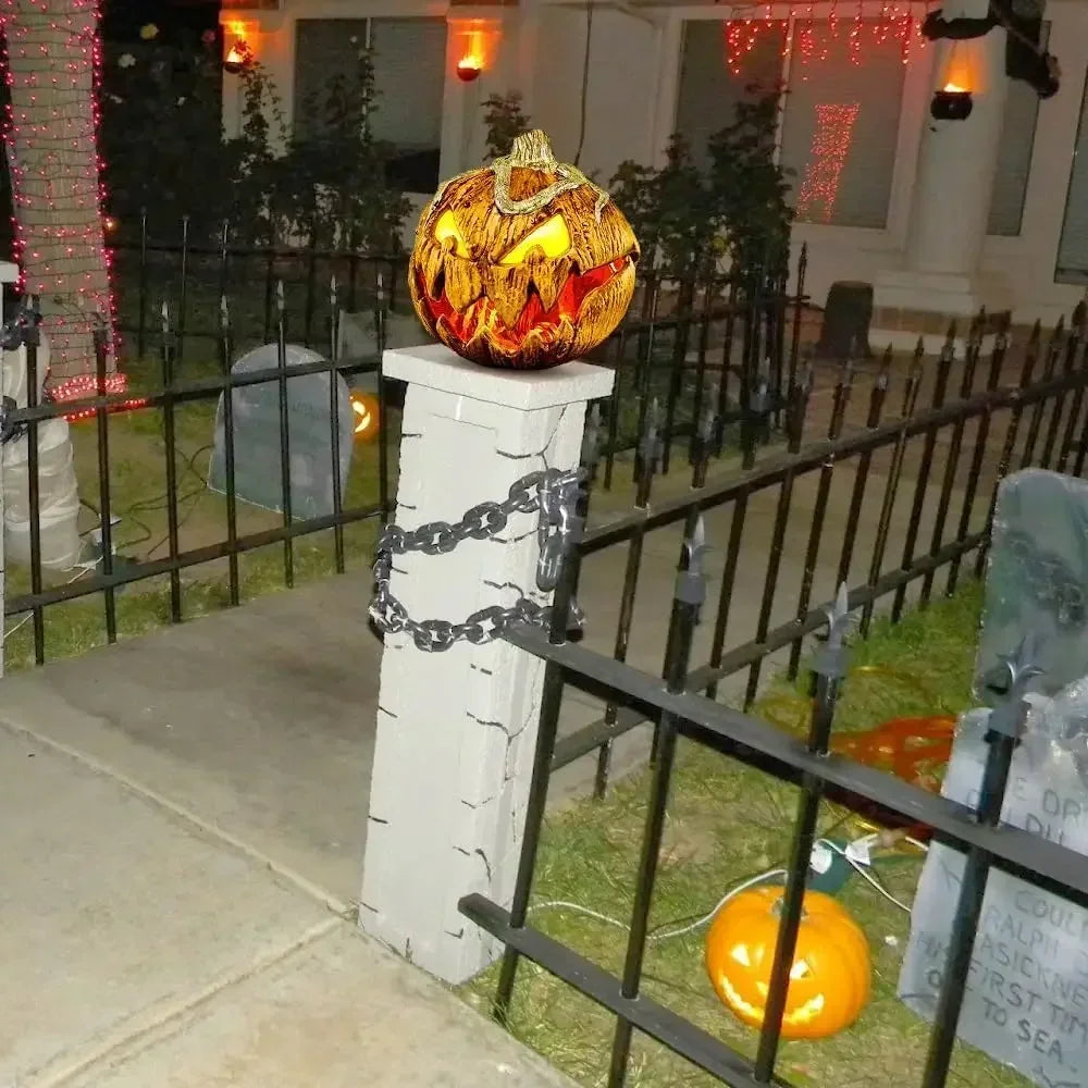 Citrouille animée d'Halloween